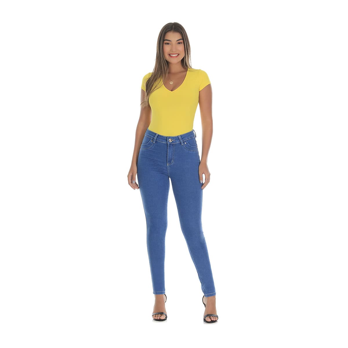 Kit 2 Calças Jeans Levanta Bumbum Feminina 40 Sawary - Carrefour - Carrefour