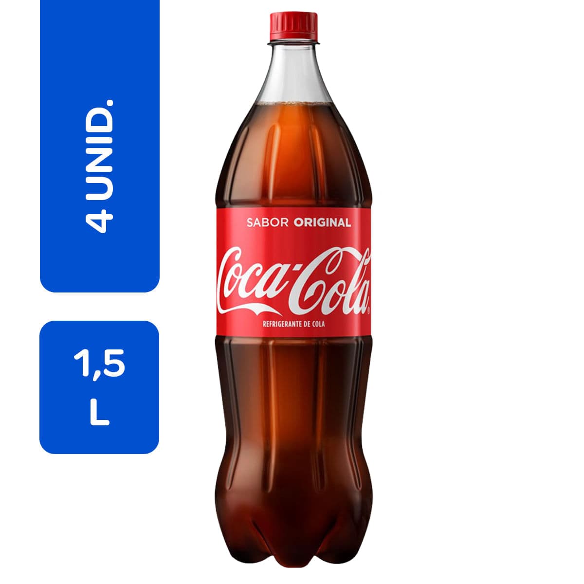 COCA-COLA Sabor Original Pet 1 Litro - Refrigerante Garrafa