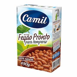 Feijão Pronto Camil Carioca Temperado 380g - Supermercado Coop