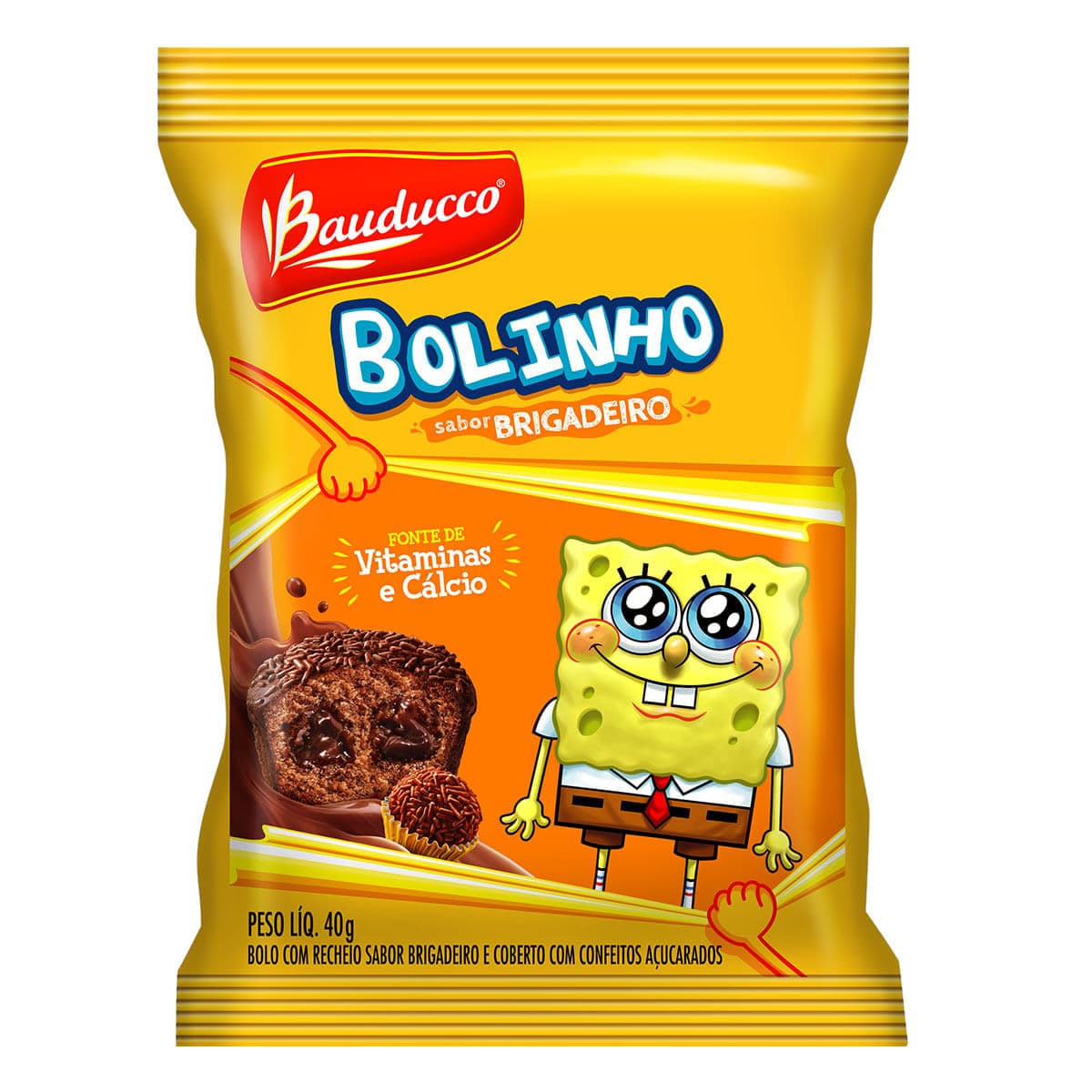 BOLINHO BAUDUCCO LARANJA 40G, Supermercado Boa Opção