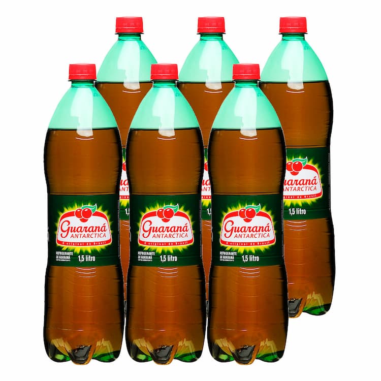 Refrigerante Guaraná Antarctica 1,5 Litros 6 Unidades