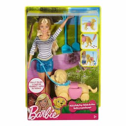 5119111_Boneca Barbie Família Passeio com Cachorrinho 30cm Mattel DWJ68_3_Zoom