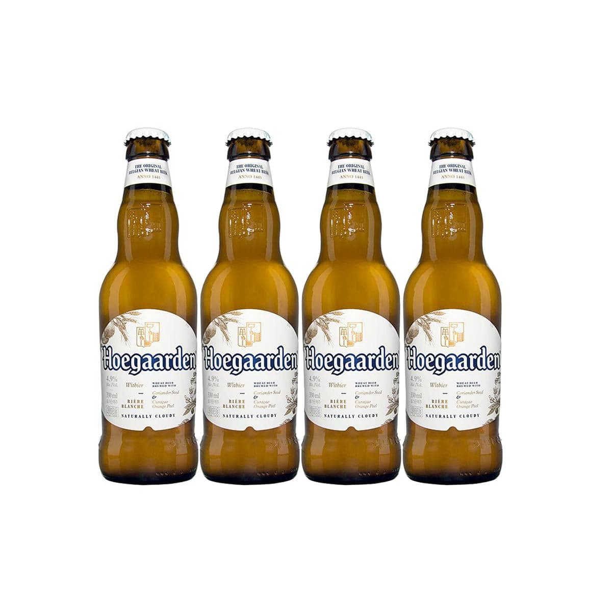 Cerveja Hoegaarden White One way 330ml - Pirâmides Distribuidora